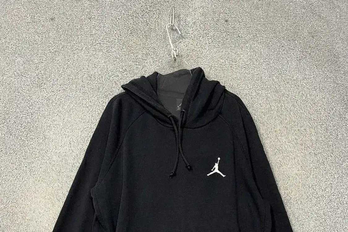 조던 블랙 점프맨 로고 후드티 XL 상품이미지3