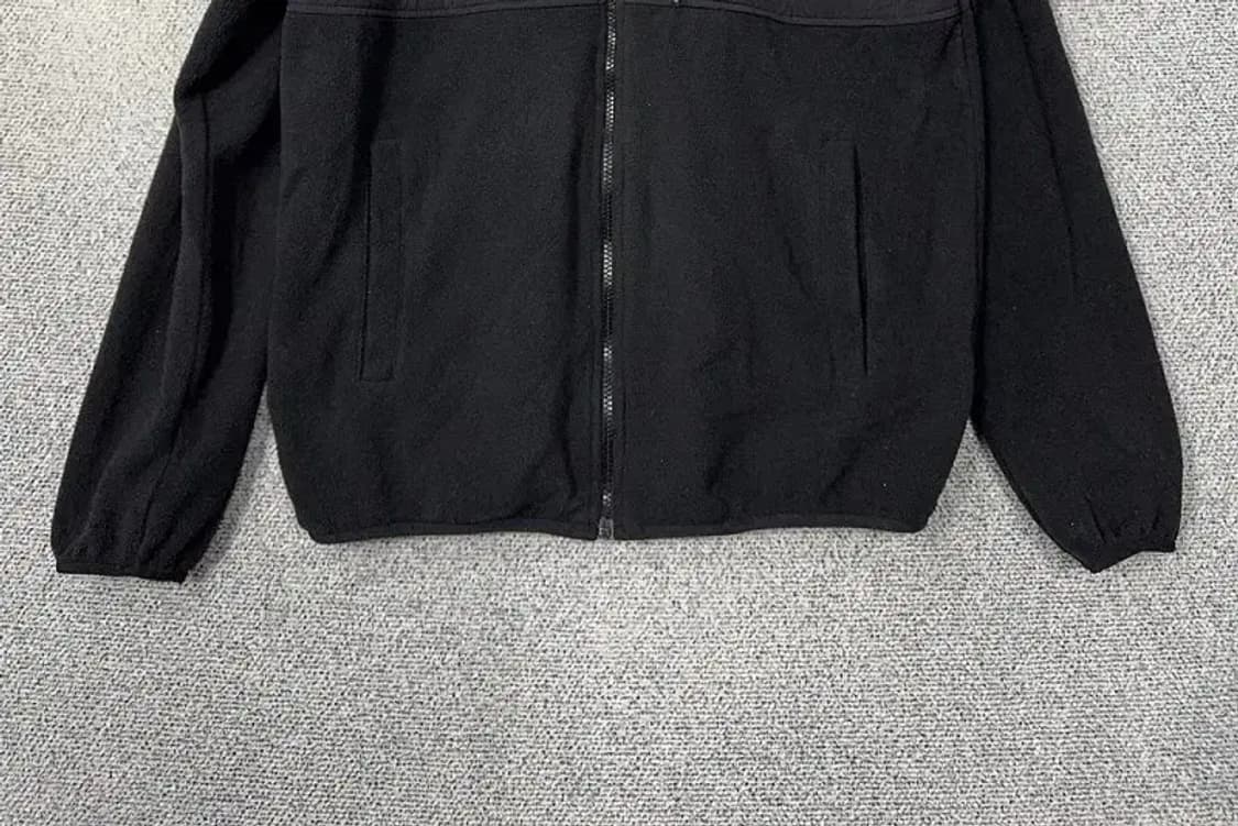 리복 블랙 로고 집업 M 상품이미지4