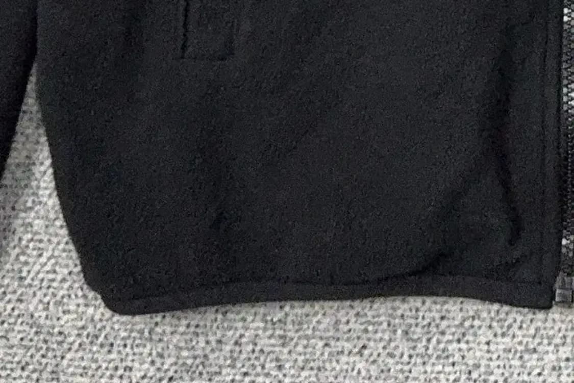 리복 블랙 로고 집업 M 상품이미지6