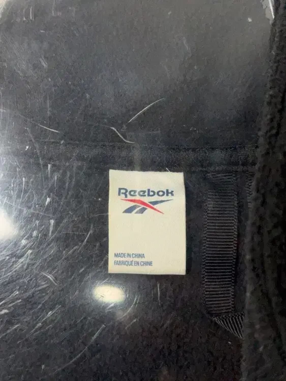 리복 블랙 로고 집업 M 상품이미지7