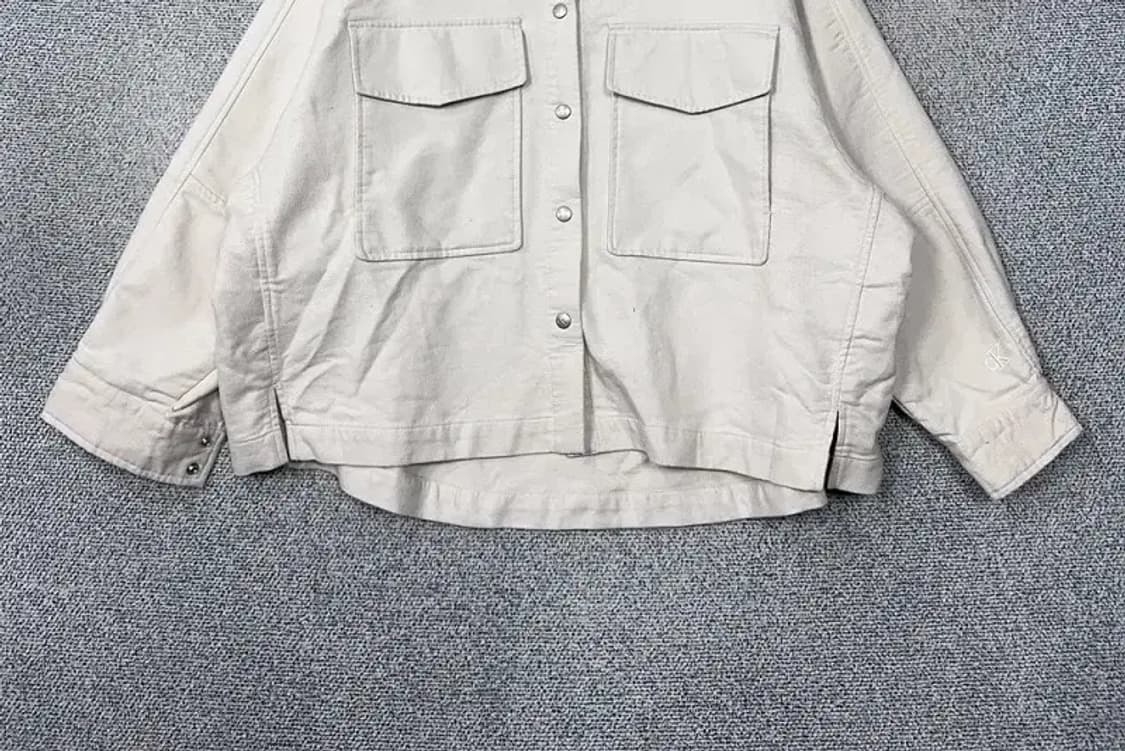 캘빈클라인 베이지 남성 오버핏 자켓 XS 상품이미지4