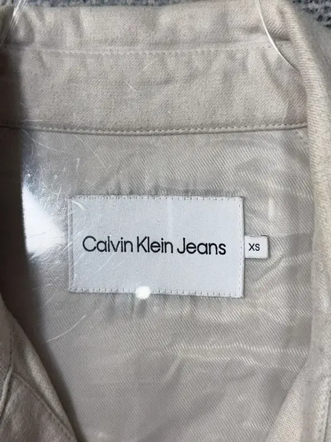 캘빈클라인 베이지 남성 오버핏 자켓 XS 상품이미지7