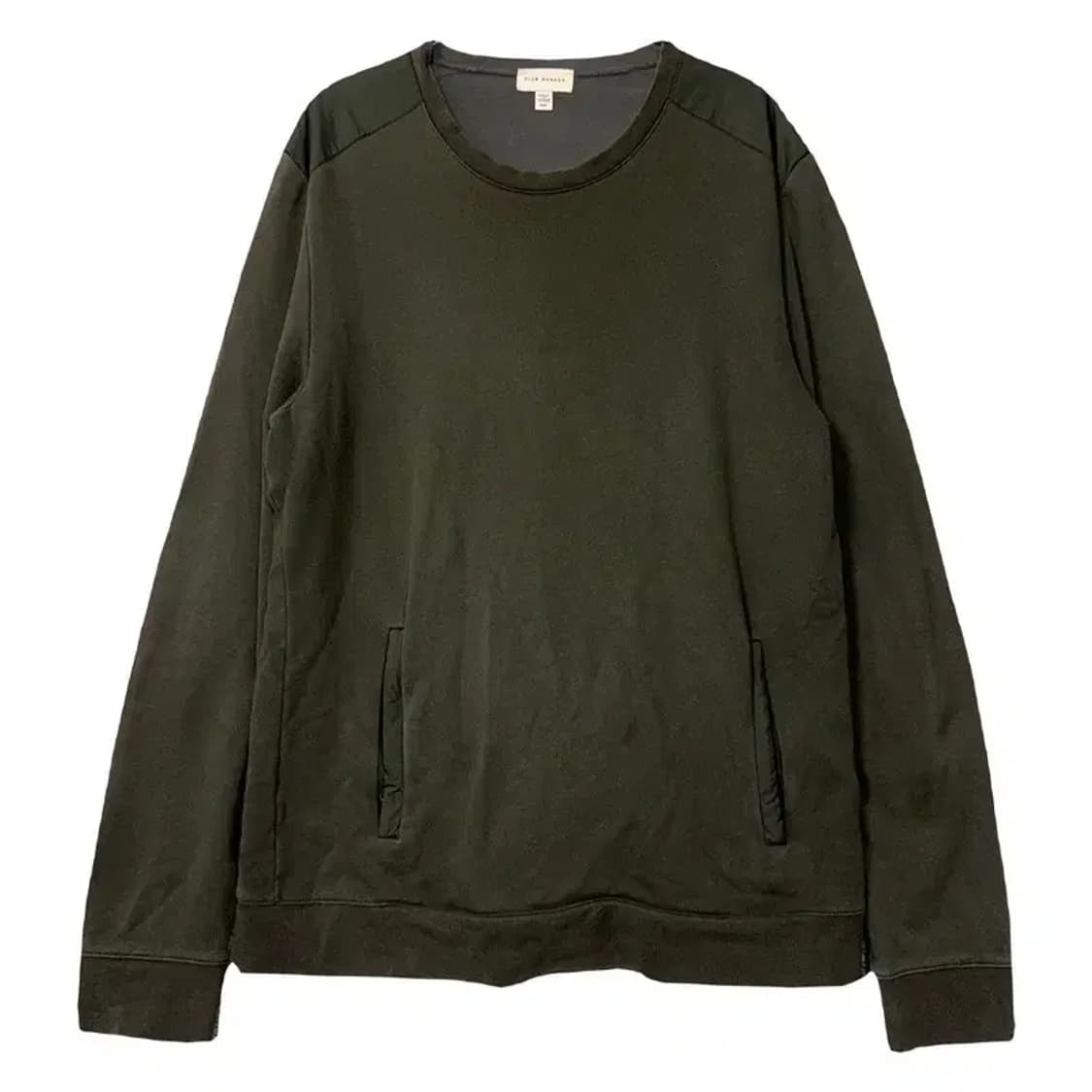 클럽모나코 카키 코튼 맨투맨 S 상품이미지1