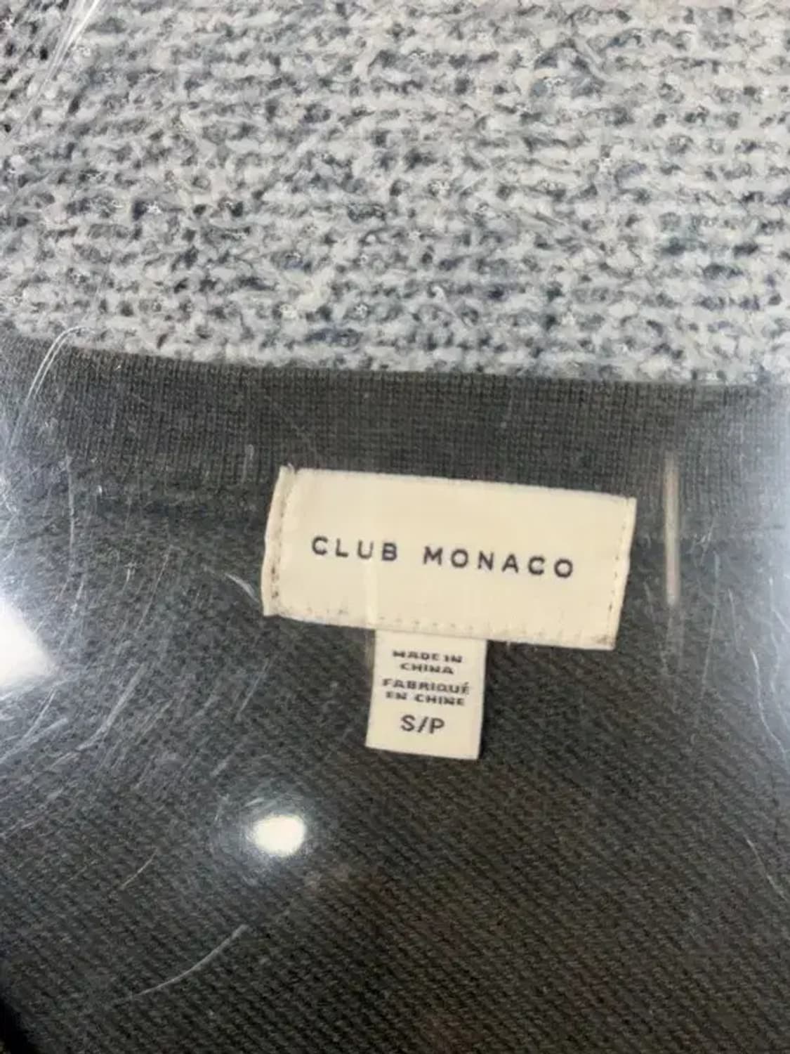 클럽모나코 카키 코튼 맨투맨 S 상품이미지7