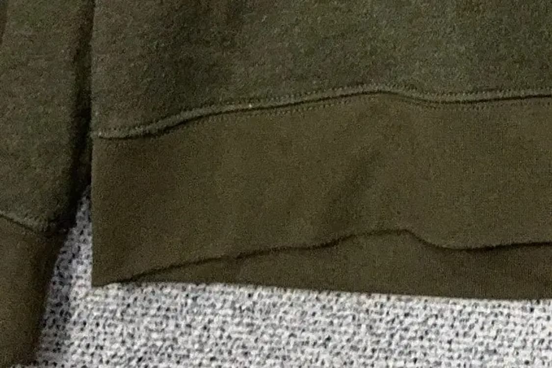 캘빈클라인 프린팅 카키 후드티 S 상품이미지6