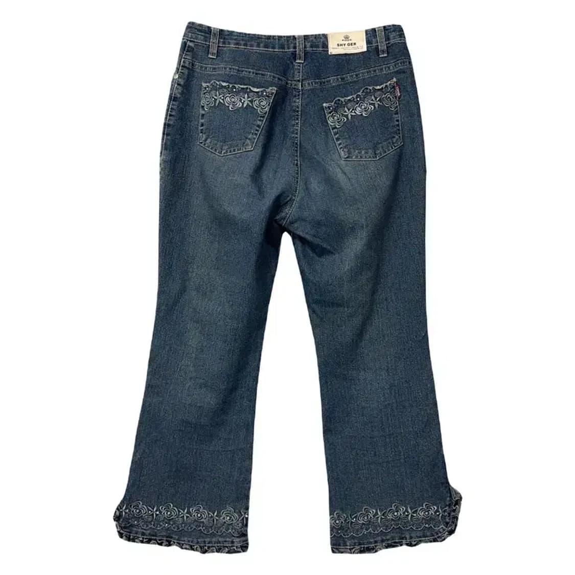 빈티지 하단 포인트 부츠컷 청바지 30 상품이미지2