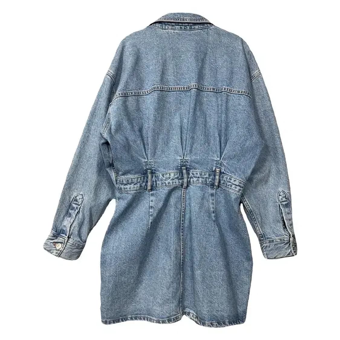 자라 여성 빈티지 데님 원피스 L 상품이미지2