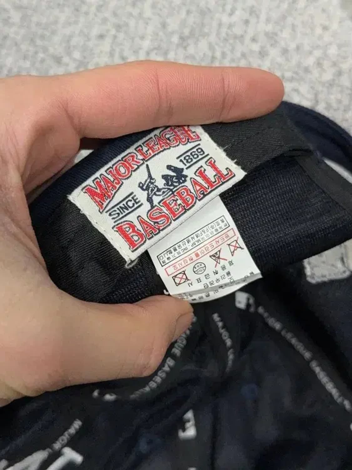 MLB LA다저스 로고 네이비 볼캡 상품이미지6