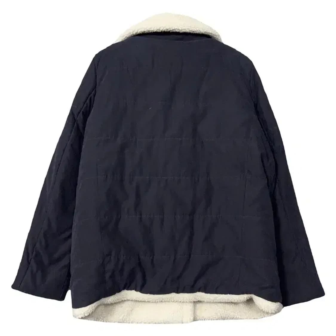 플라스틱아일랜드 네이비 양털 자켓 S 상품이미지2