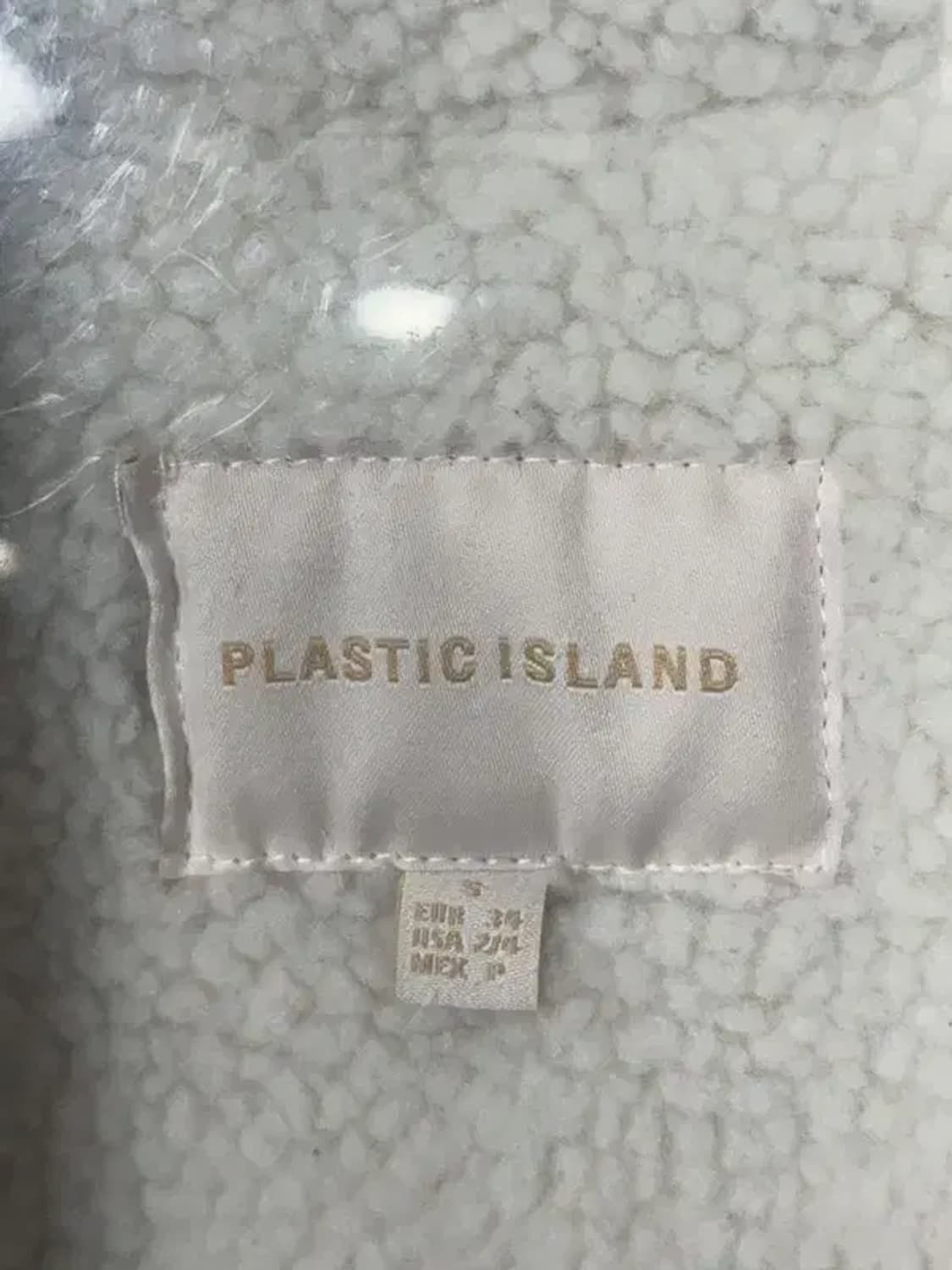 플라스틱아일랜드 네이비 양털 자켓 S 상품이미지3