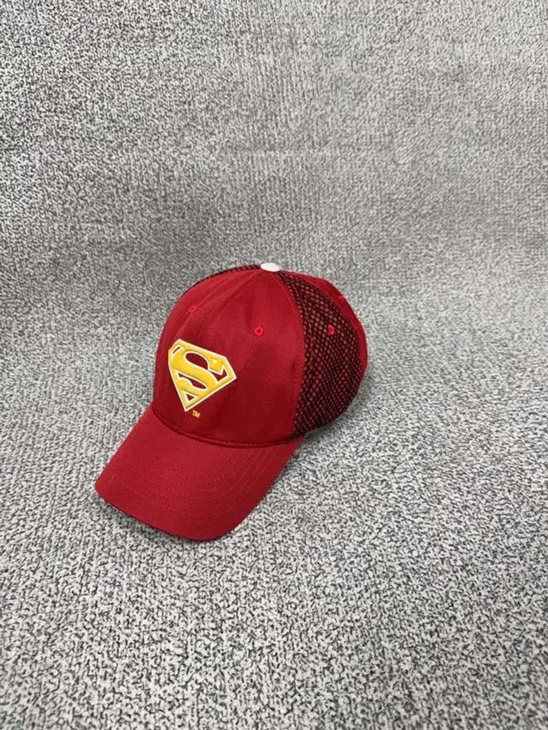 수퍼맨 로고 레드 빈티지 캡 상품이미지3