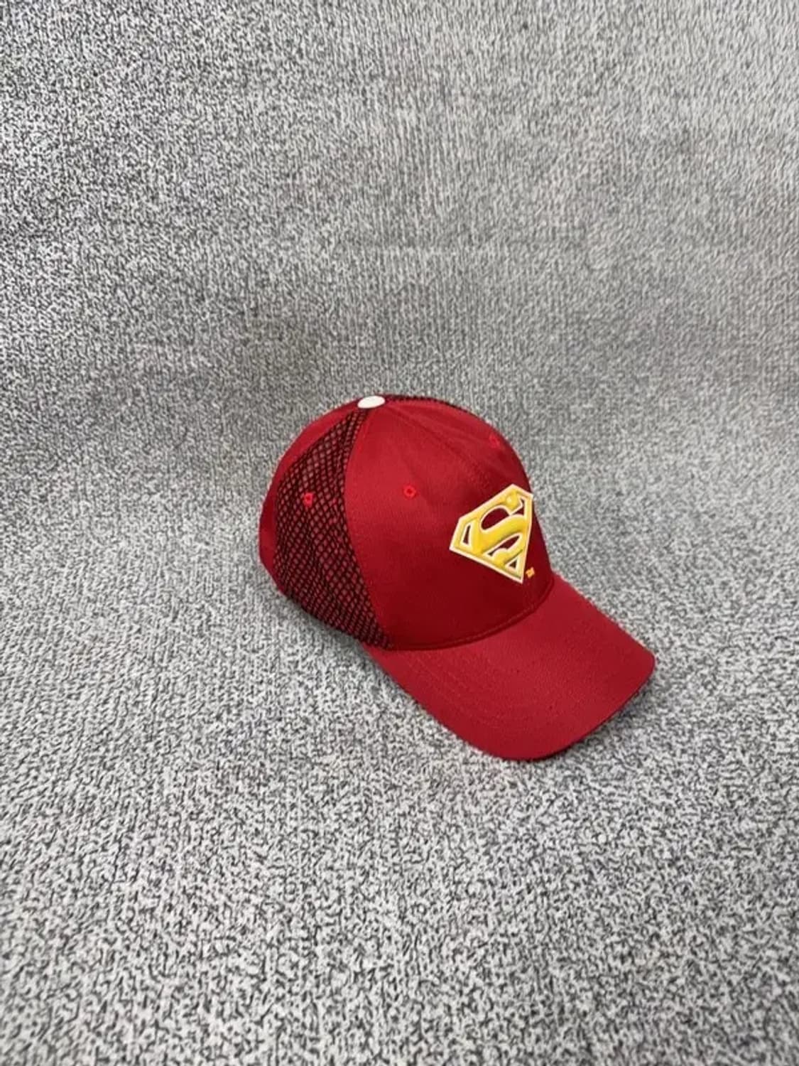 수퍼맨 로고 레드 빈티지 캡 상품이미지4