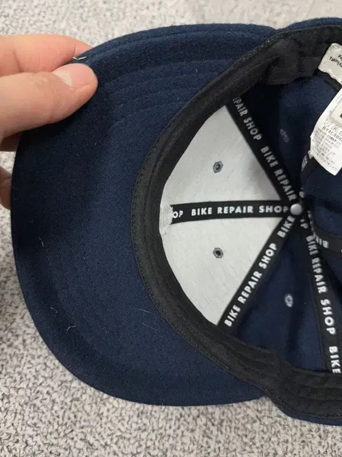 빈폴 네이비 캐주얼 울 캡 F 상품이미지5