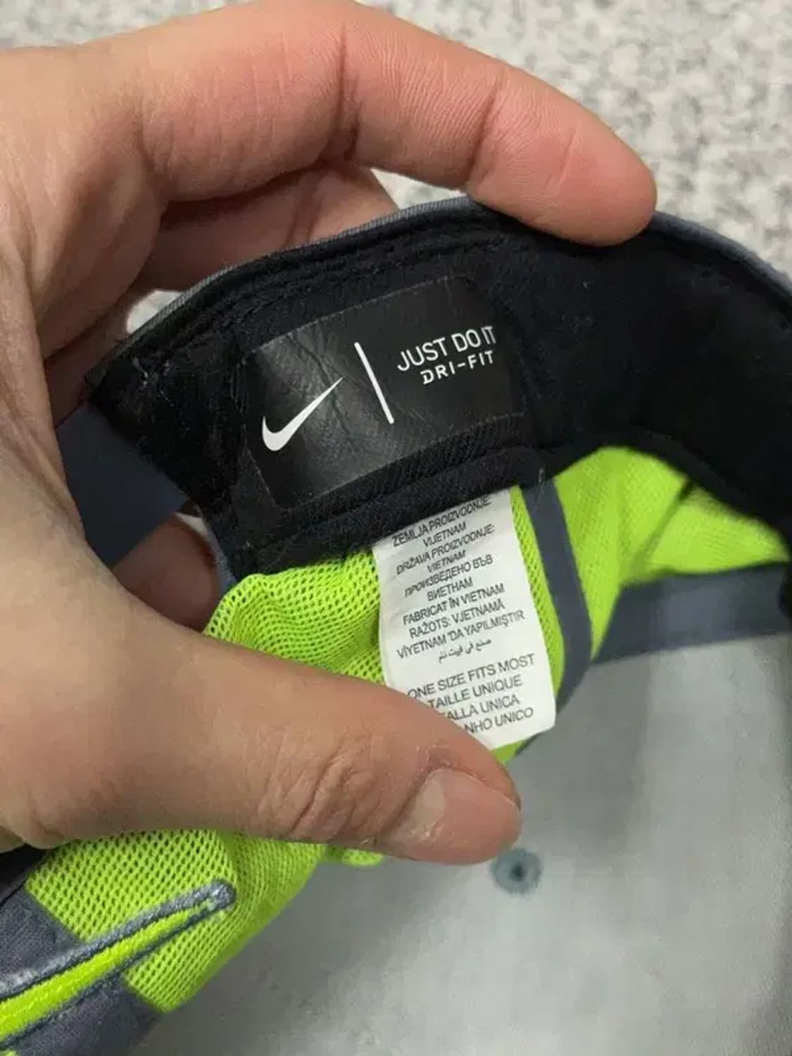 나이키 프린팅 그레이 스냅백 ONE SIZE FITS MOST 상품이미지6