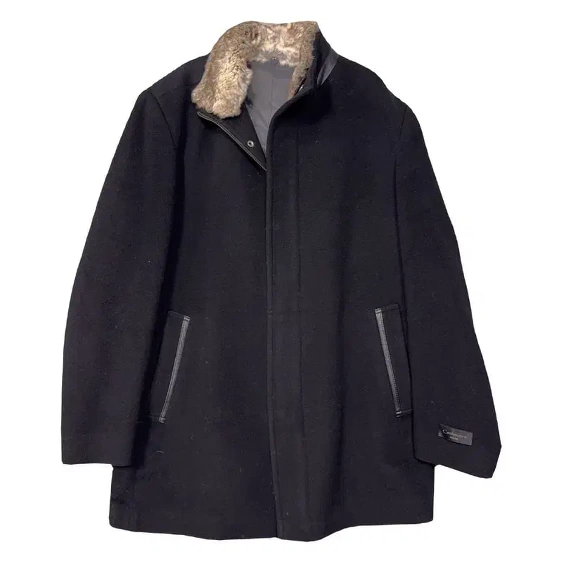 엠비오 블랙 캐시미어 울 코트 105 상품이미지1