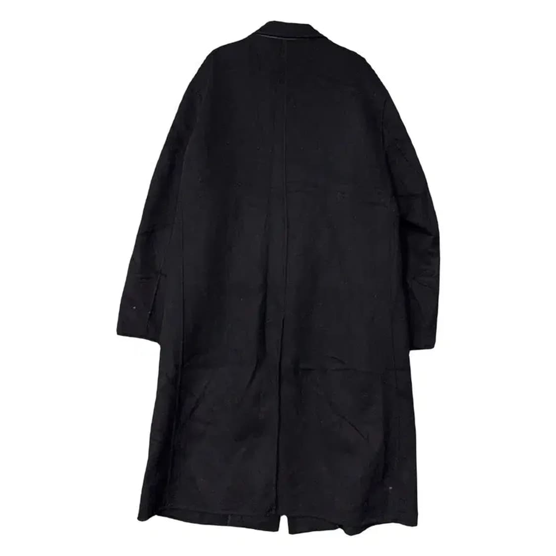 지오지아 블랙 울 캐시미어 롱코트 XL 상품이미지2