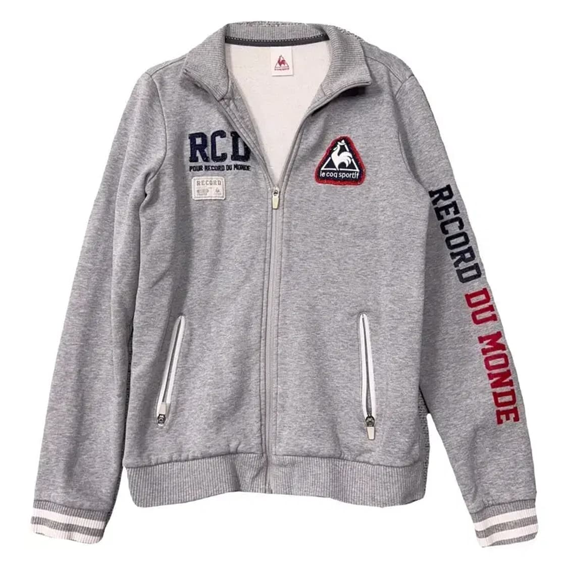 르꼬끄 스포츠 라이트 그레이 캐주얼 코튼 집업 M 상품이미지1