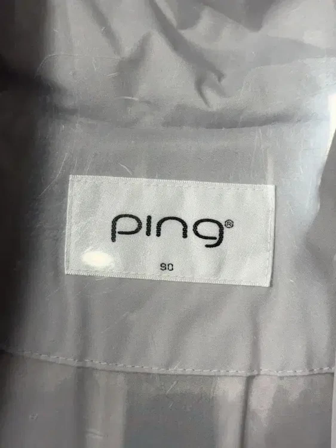 핑 라이트 그레이 로고 골프 기능성 집업 90 상품이미지3