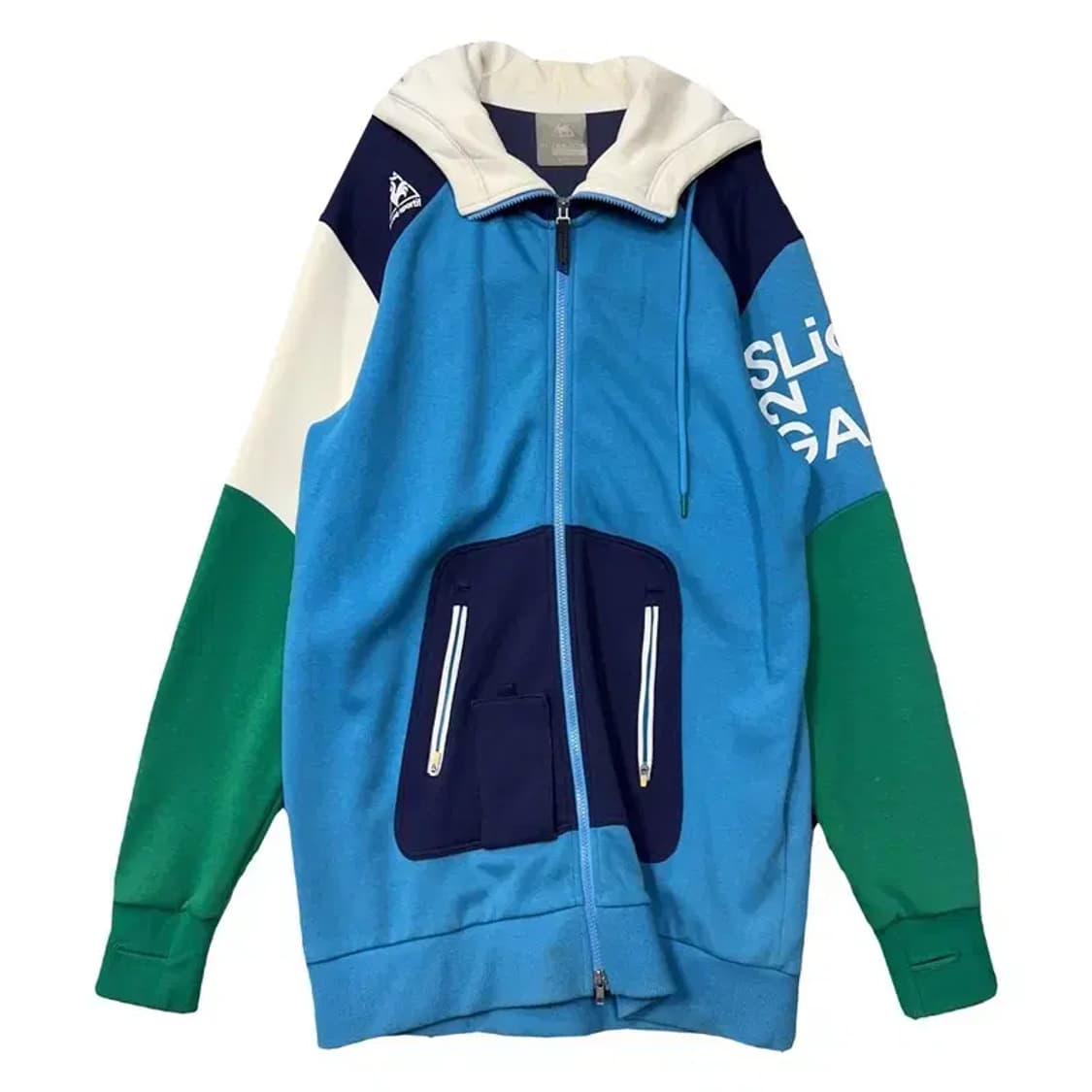 르꼬끄 스포츠 멀티컬러 스트릿 후드 집업 M 상품이미지1