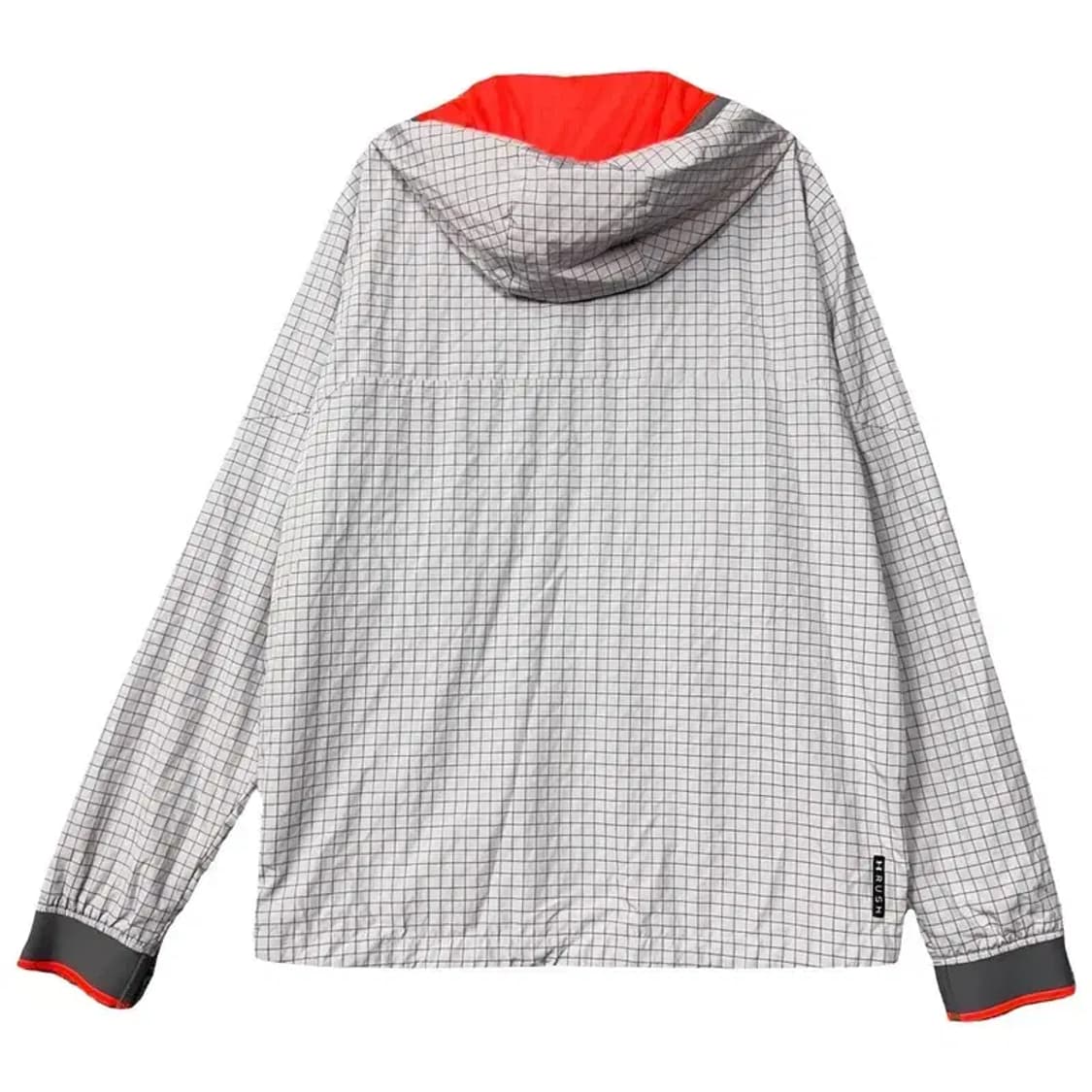 언더아머 체크 라이트 그레이 후드 바람막이 MD/M/M 상품이미지2