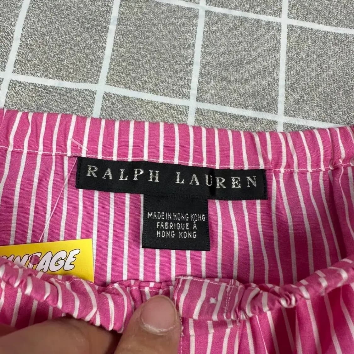 [새상품]랄프로렌 스트라이프 오픈숄더 나시 셔츠 6 상품이미지3