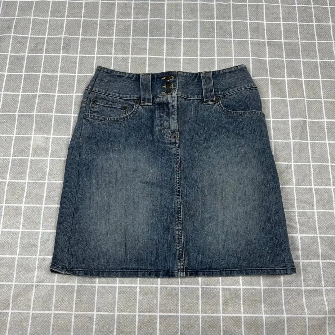 Y2K 중청 데님 스커트 상품이미지1