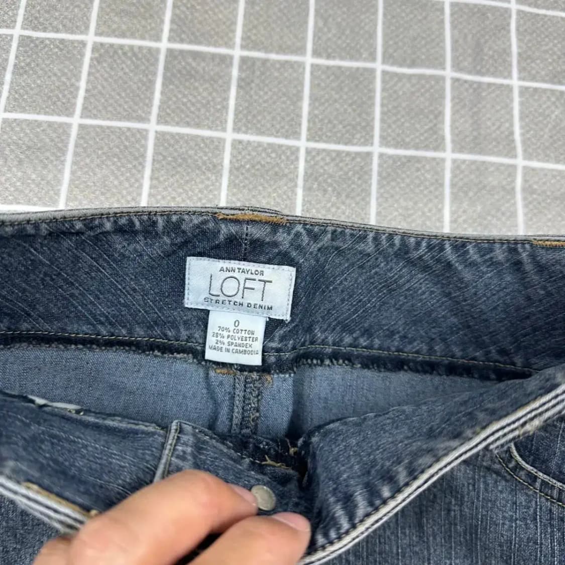 Y2K 중청 데님 스커트 상품이미지3