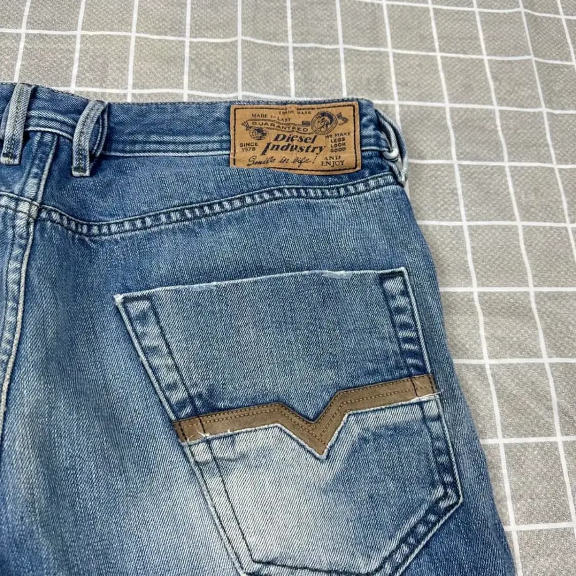 디젤 ZHAVEE 리폼 데님 반바지 32 상품이미지3