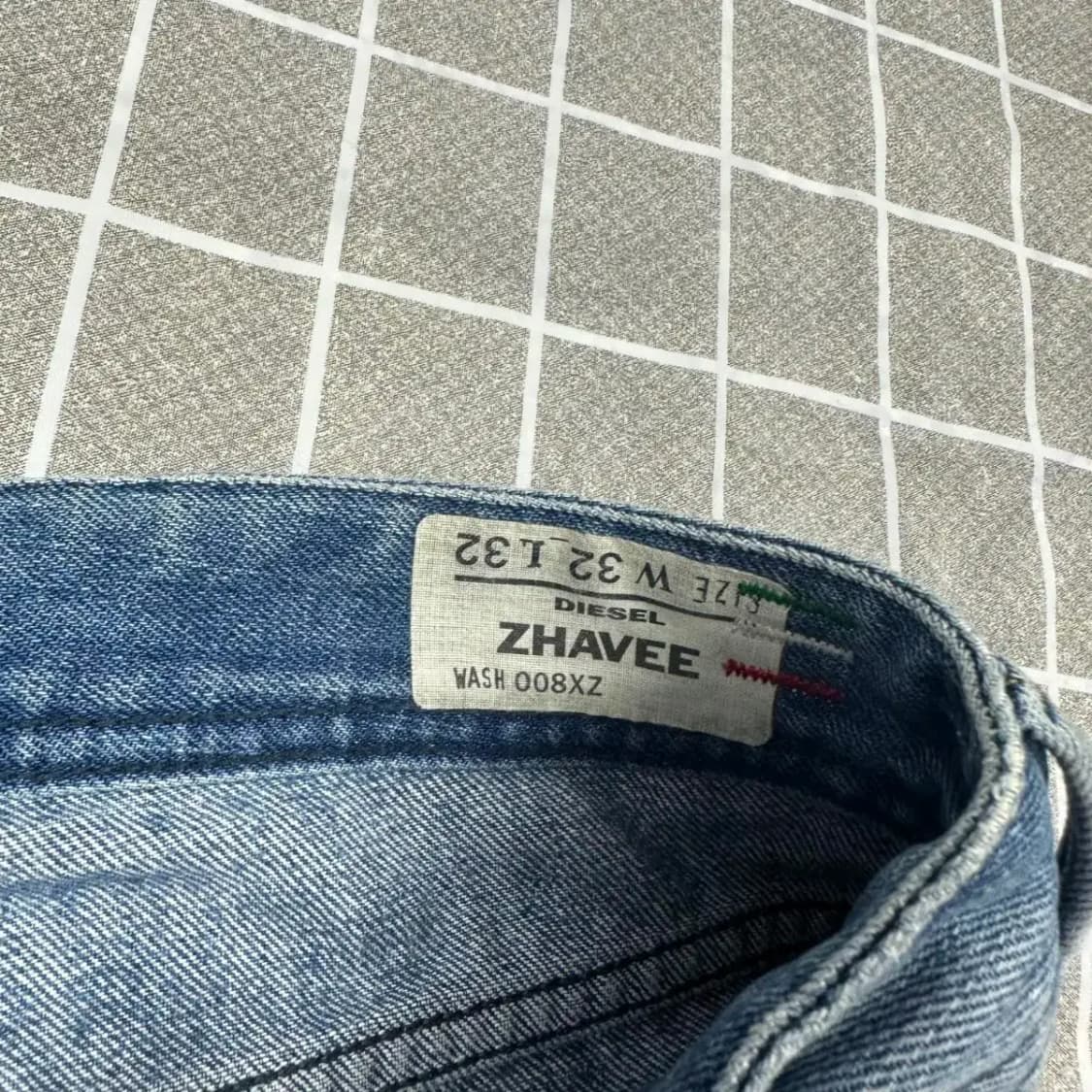 디젤 ZHAVEE 리폼 데님 반바지 32 상품이미지5