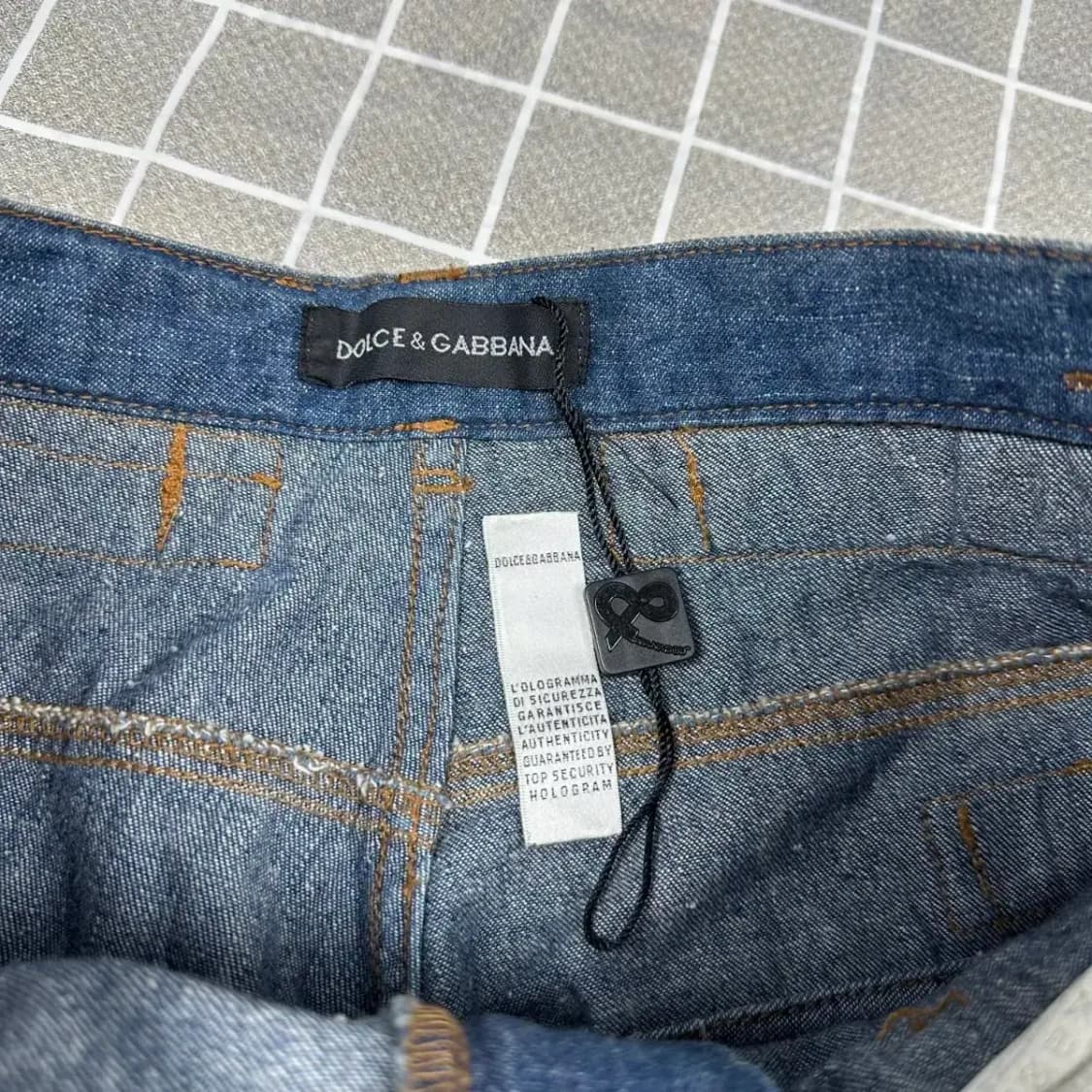돌체앤가바나 유틸리티 버튼 데님 청바지 28 상품이미지7