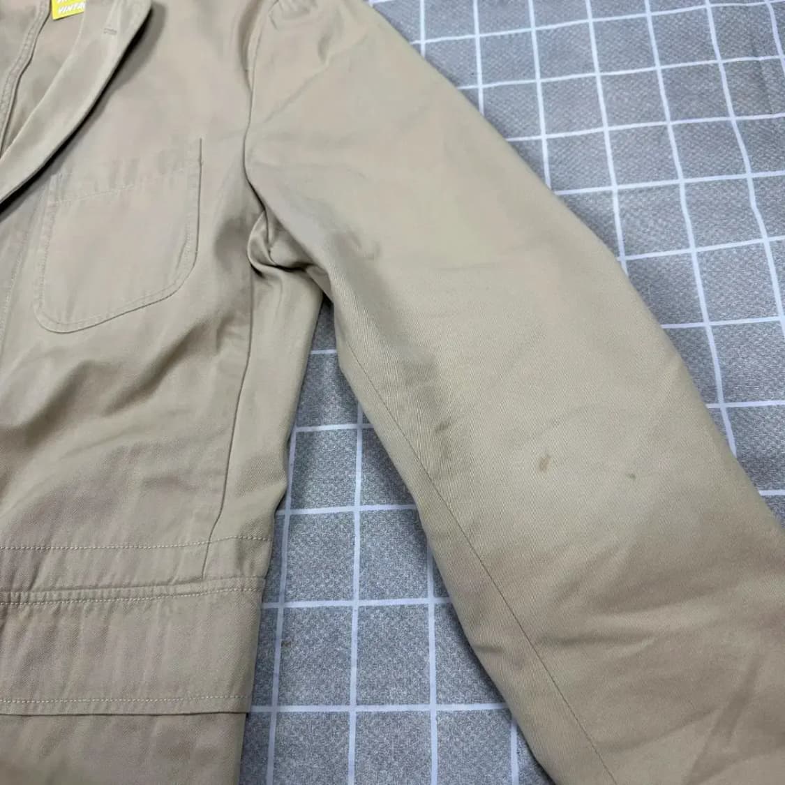 폴로 베이지 3버튼 블레이져 42-R 상품이미지5