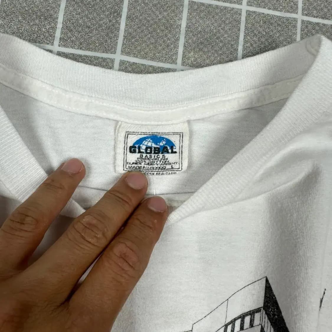 GLOBAL 헤비웨이트 마라톤 롱슬리브 L 상품이미지5