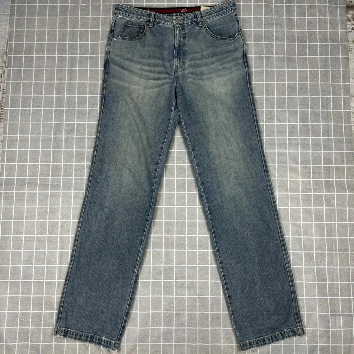 마자플라바 백프린팅 데님팬츠 32 상품이미지4