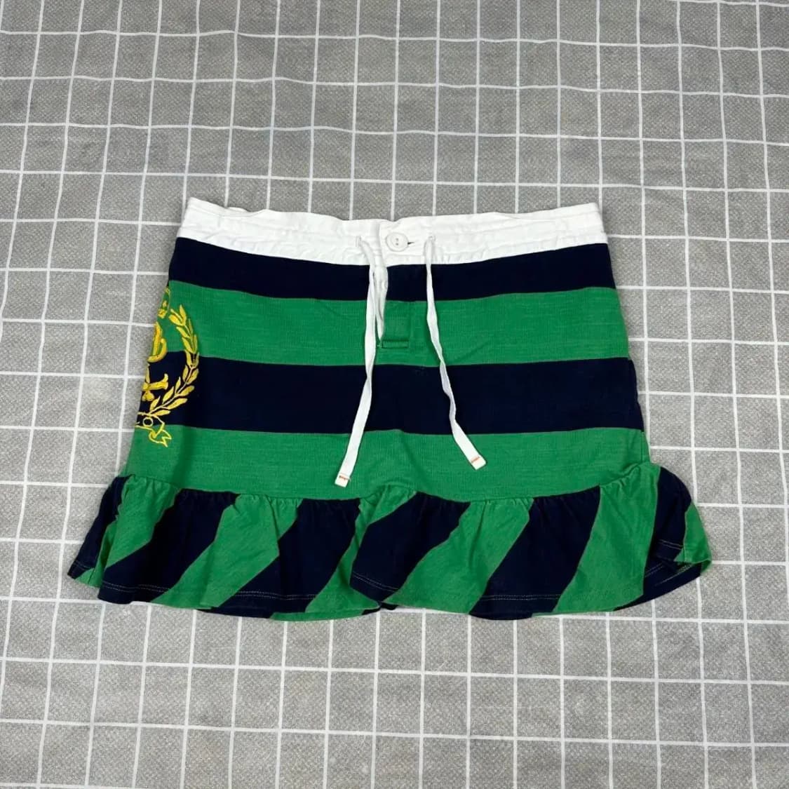 폴로 스트라이프 스커트 XL 상품이미지1