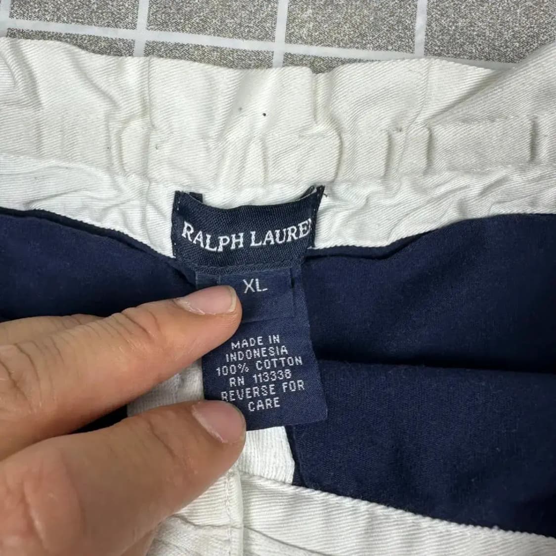 폴로 스트라이프 스커트 XL 상품이미지3