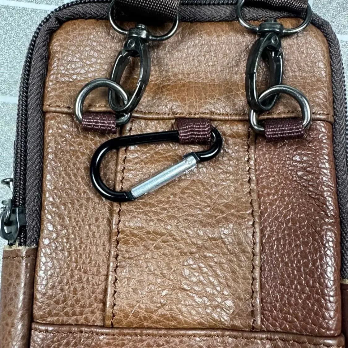 웨스턴 말가죽 빈티지 크로스백 키링백 상품이미지5