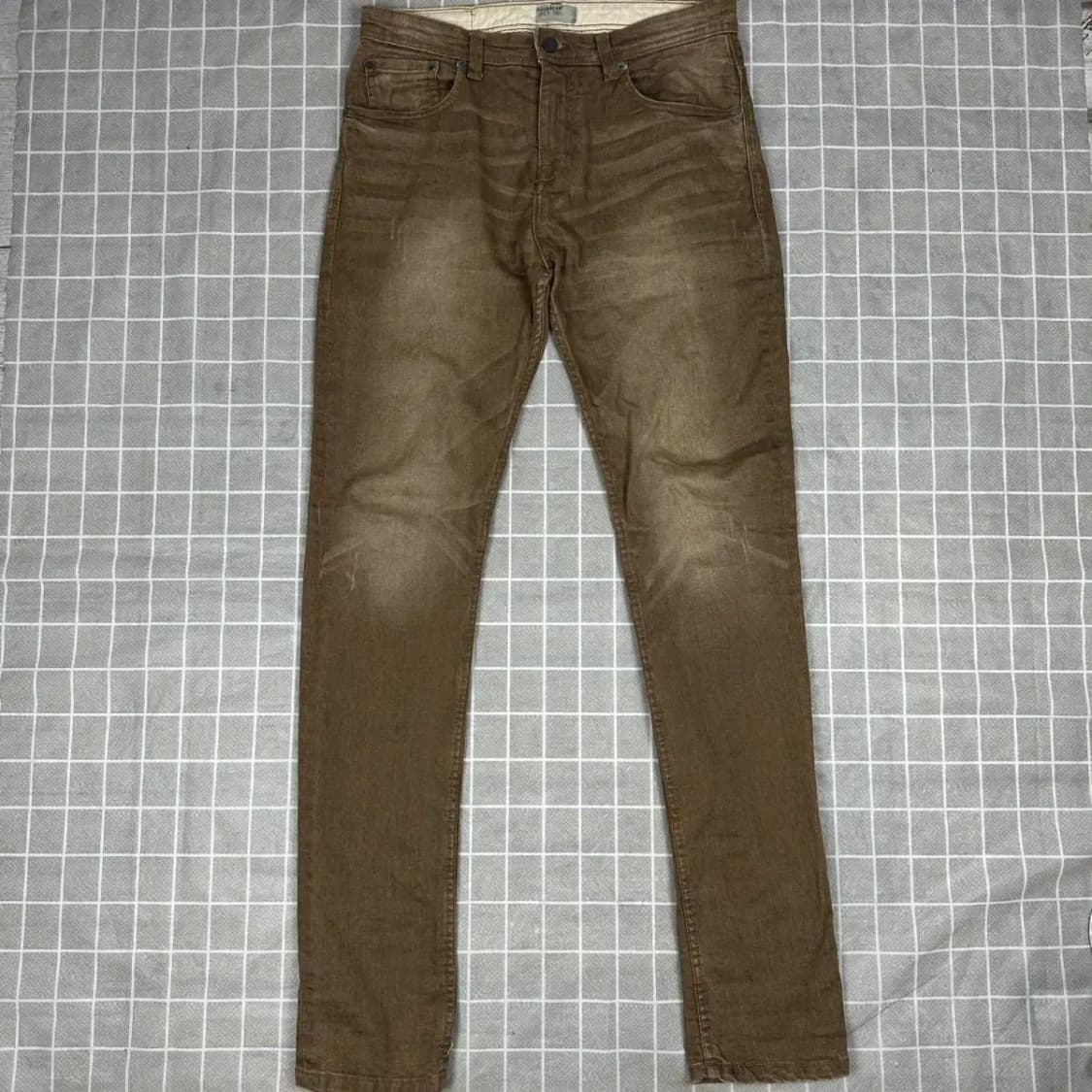 풀앤베어 브라운 데님 팬츠 32 상품이미지2