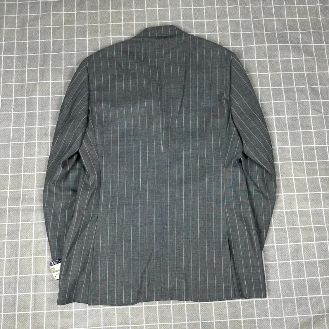 [새상품 정가 180만] 폴로 이태리메이드 스트라이프 블레이져 100 상품이미지4