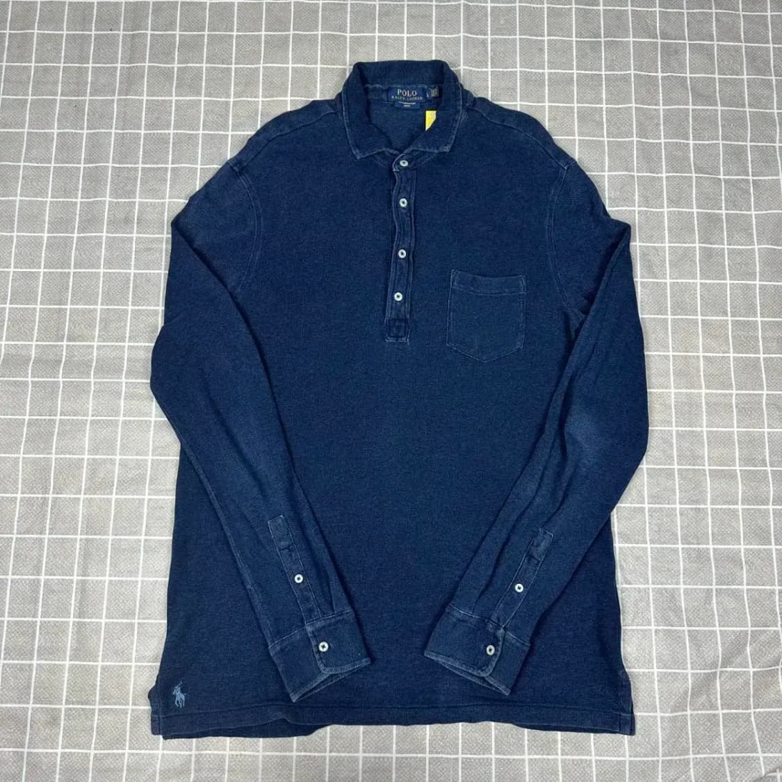 폴로 신형 페더 웨이트 메쉬 긴팔 카라티 L 상품이미지2