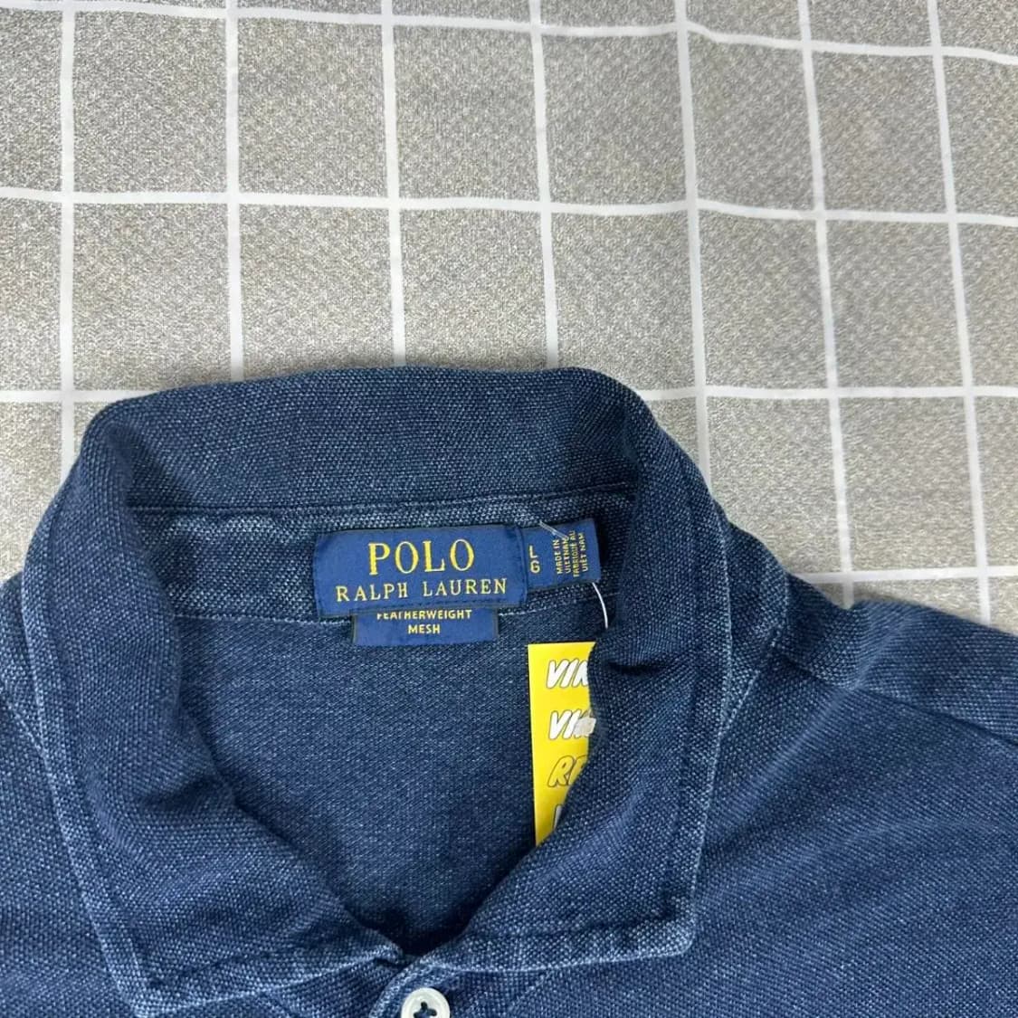 폴로 신형 페더 웨이트 메쉬 긴팔 카라티 L 상품이미지5