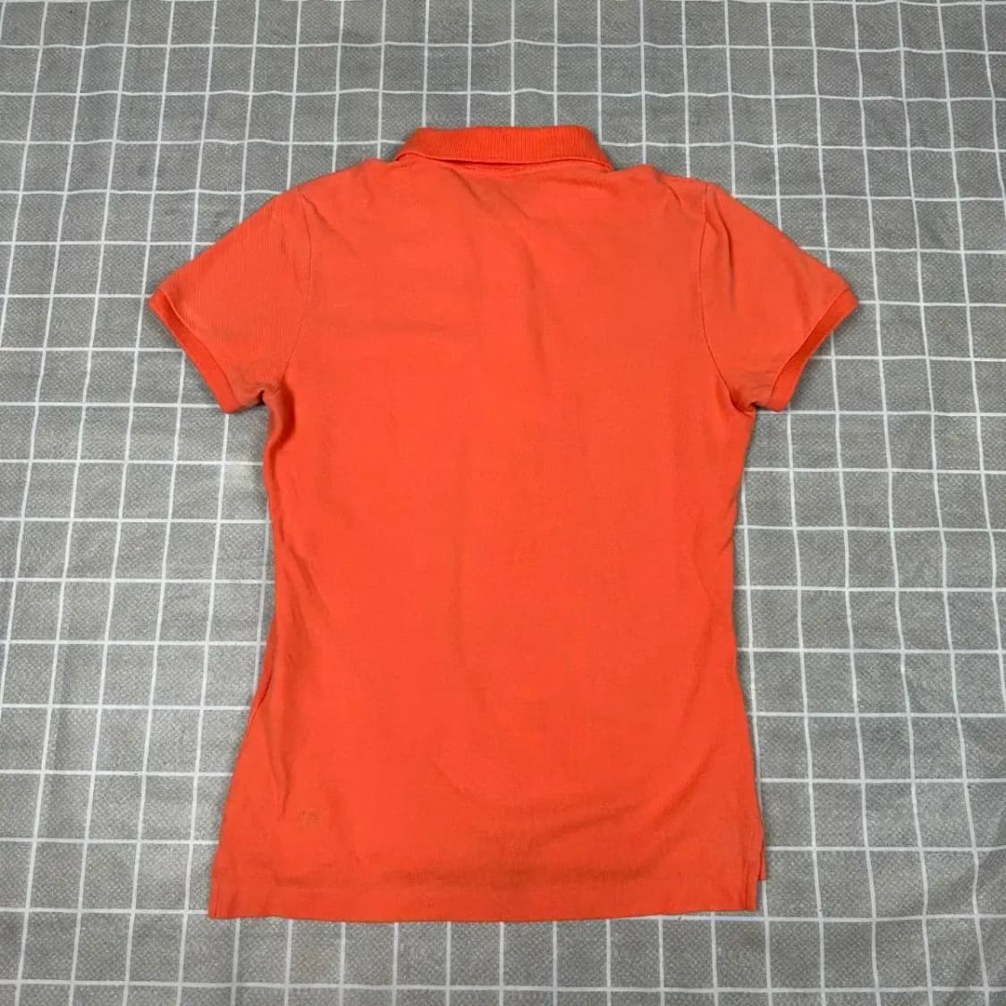 폴로 랄프로렌 스키니핏 오렌지 여성 카라티 M 상품이미지3