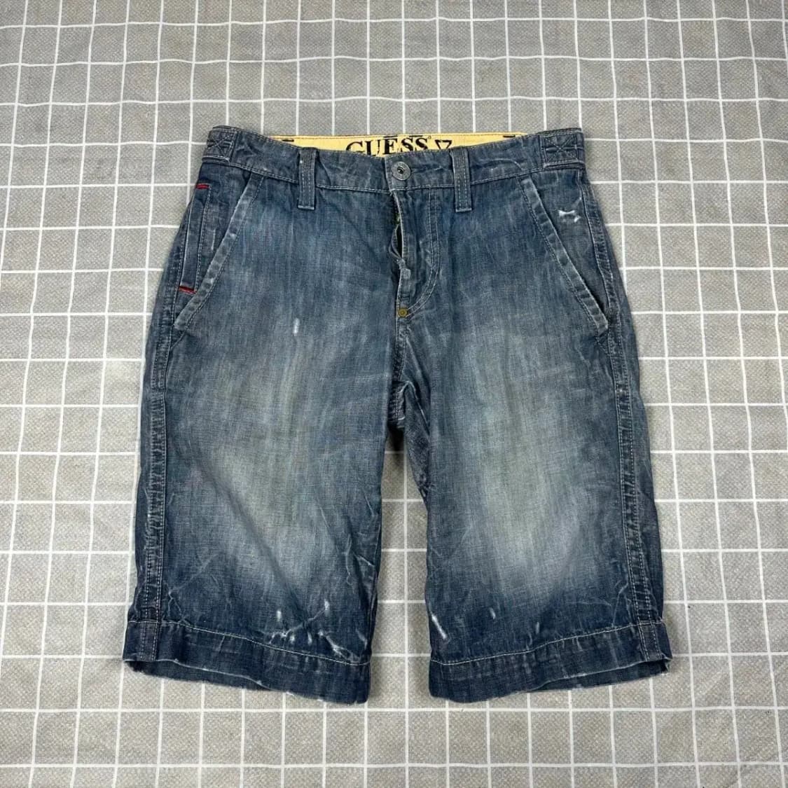 게스 빈티지 데님 반바지 30 상품이미지2