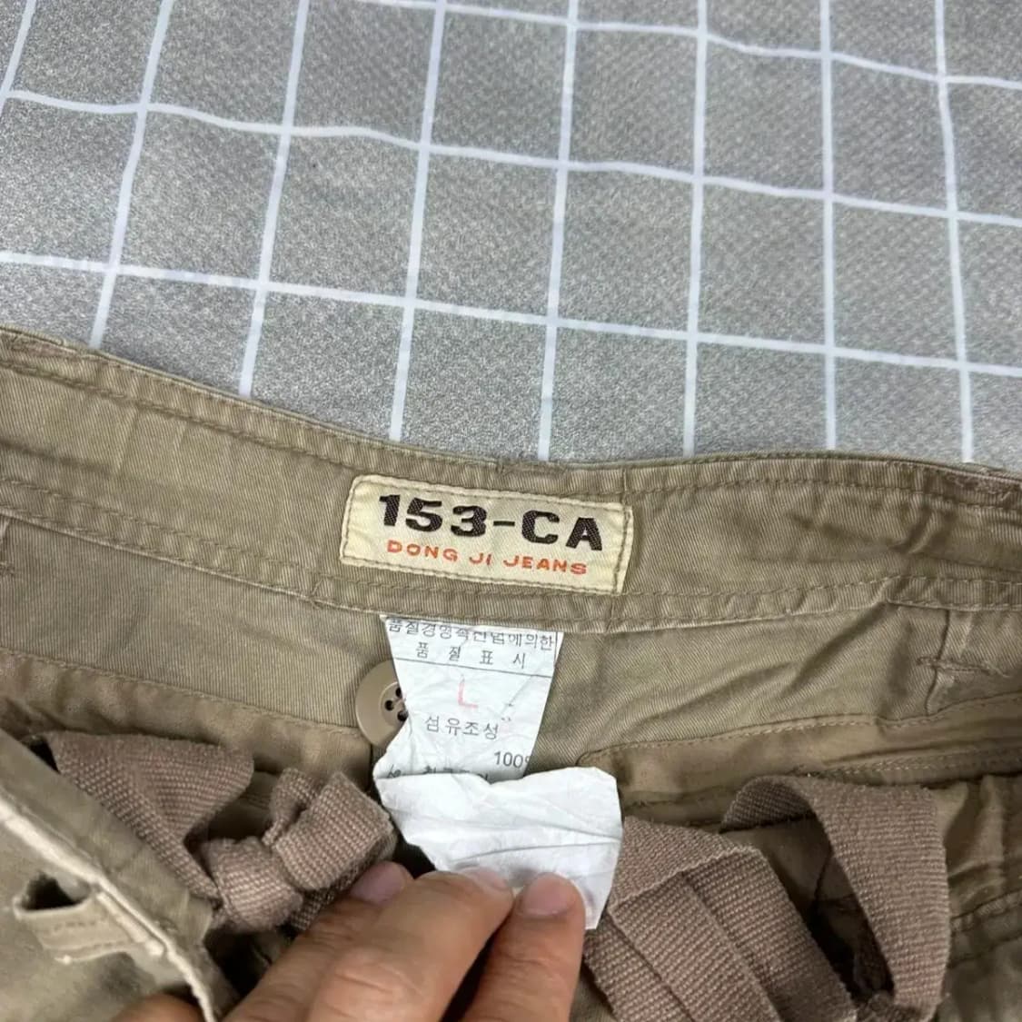153-CA 7부 카고 팬츠 L 상품이미지4