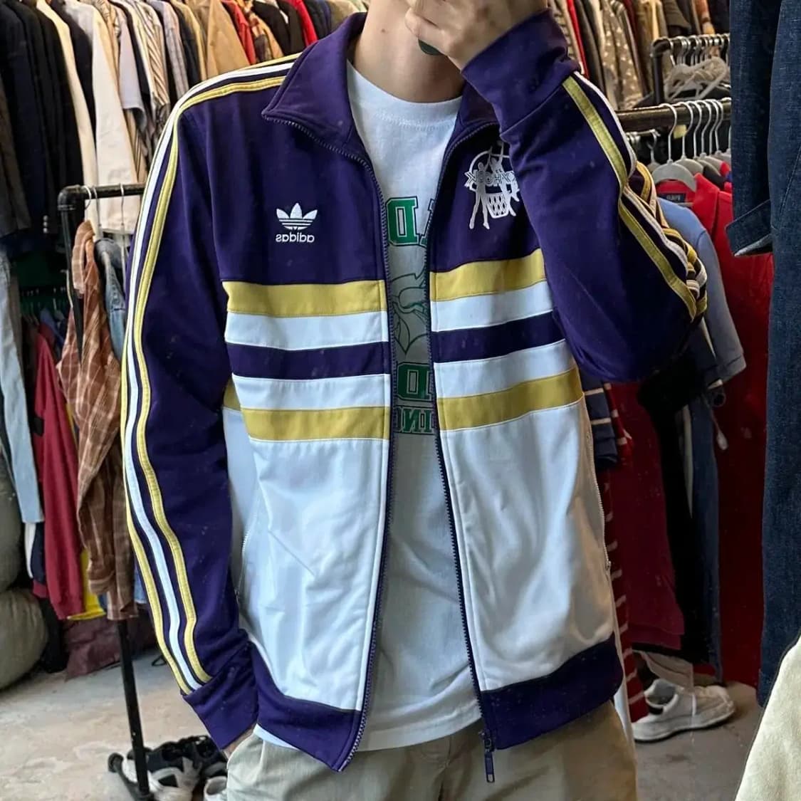 아디다스 스카이훅 올드스쿨 트랙탑 M 상품이미지1