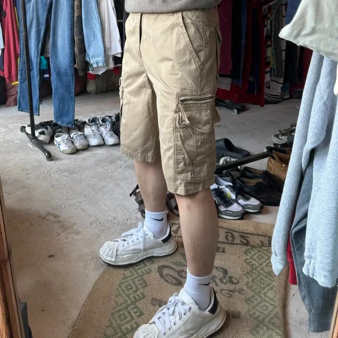 빈티지 아메카지 카고 반바지 30 상품이미지1