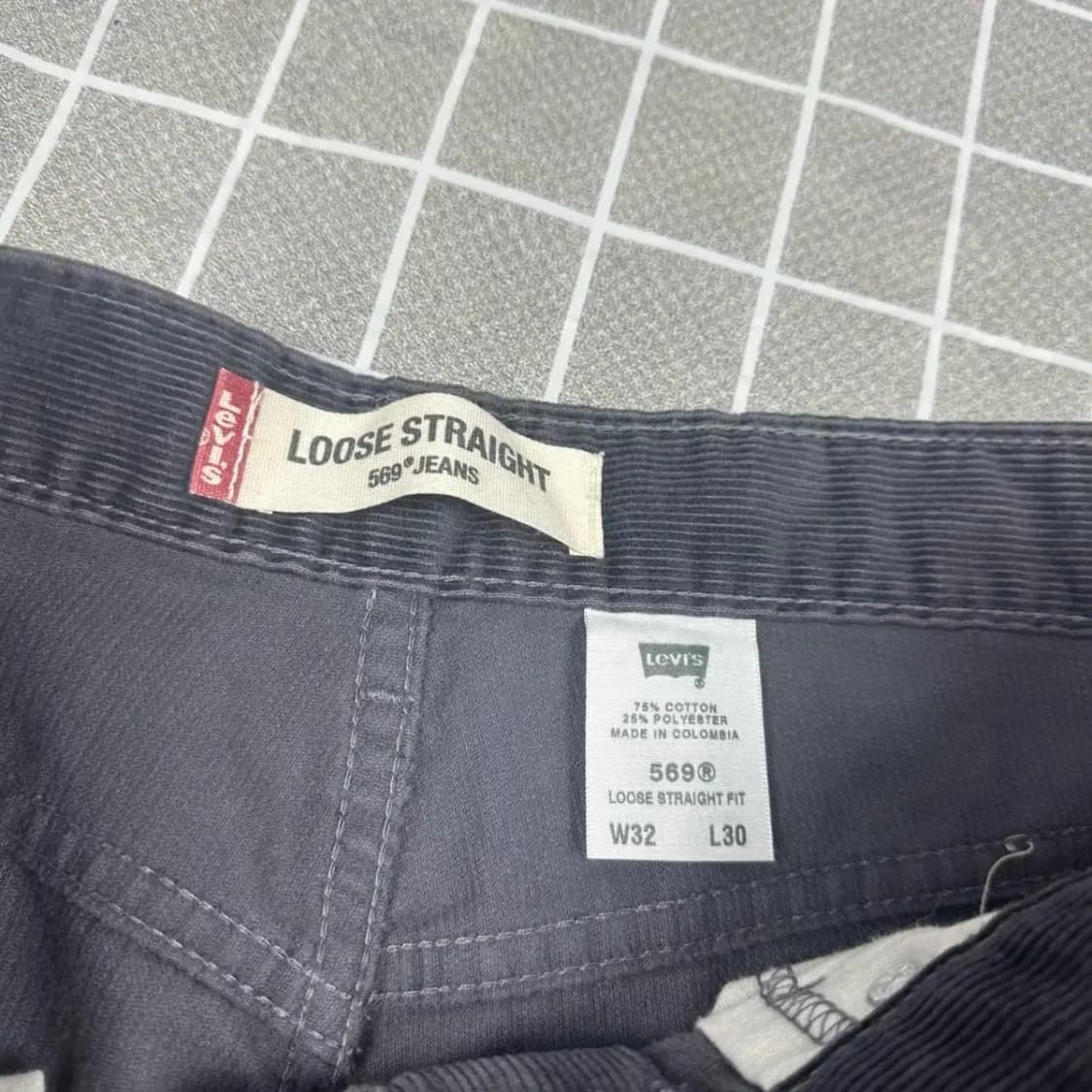 리바이스 569 코듀로이 32/30 상품이미지4