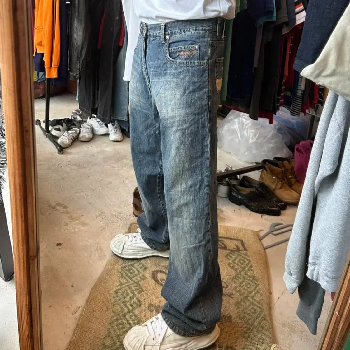 Pepe jeans 페페진스 디테일 데님 팬츠 34 상품이미지1