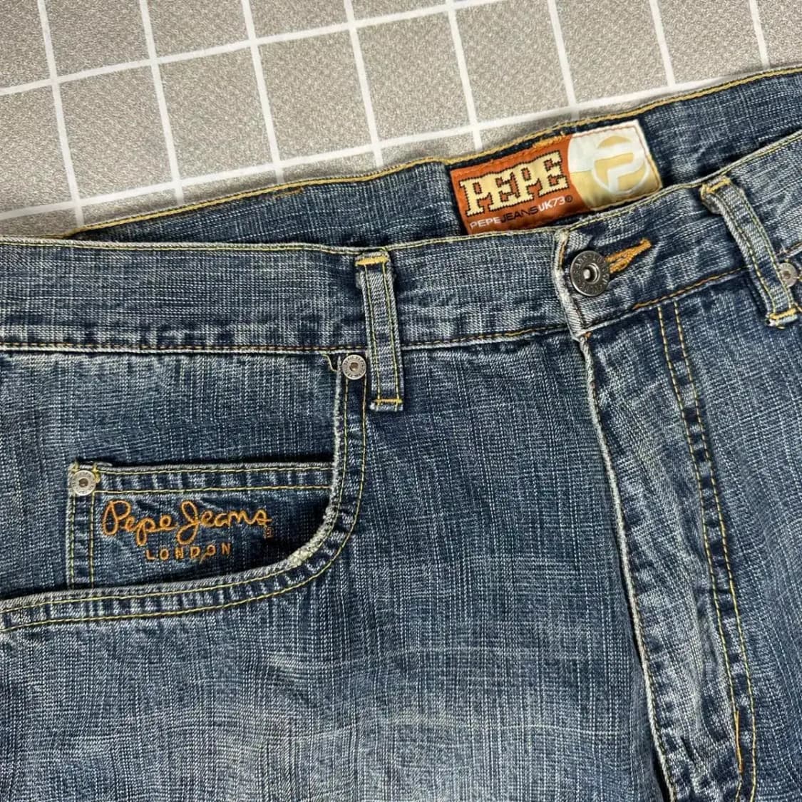 Pepe jeans 페페진스 디테일 데님 팬츠 34 상품이미지3