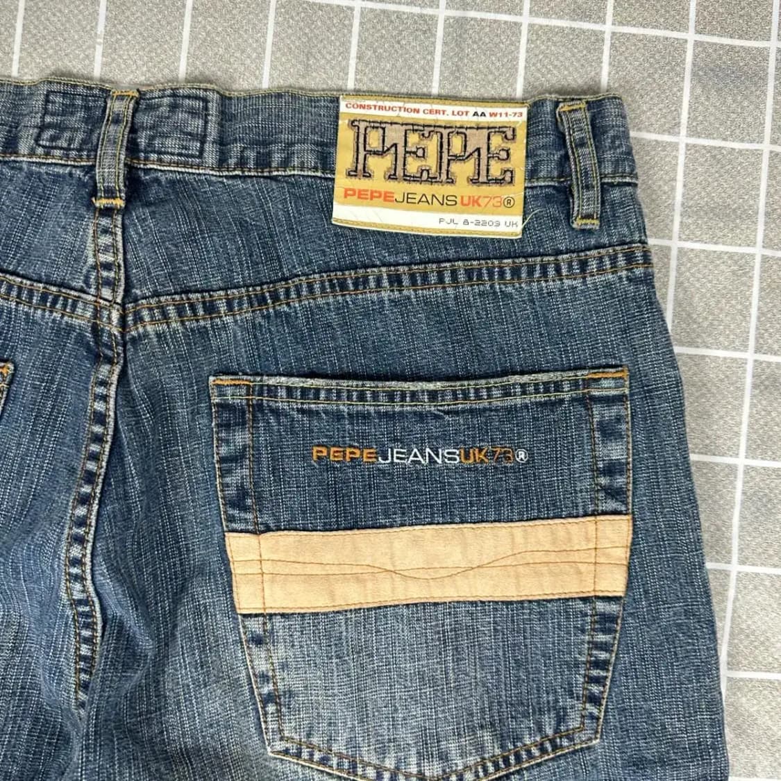 Pepe jeans 페페진스 디테일 데님 팬츠 34 상품이미지5
