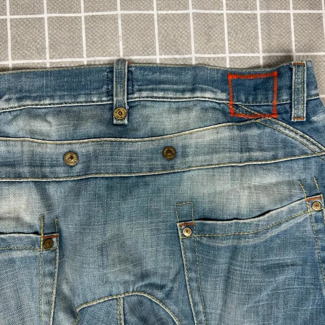 휴고보스 오렌지 스티치 데님 팬츠 35/32 상품이미지4